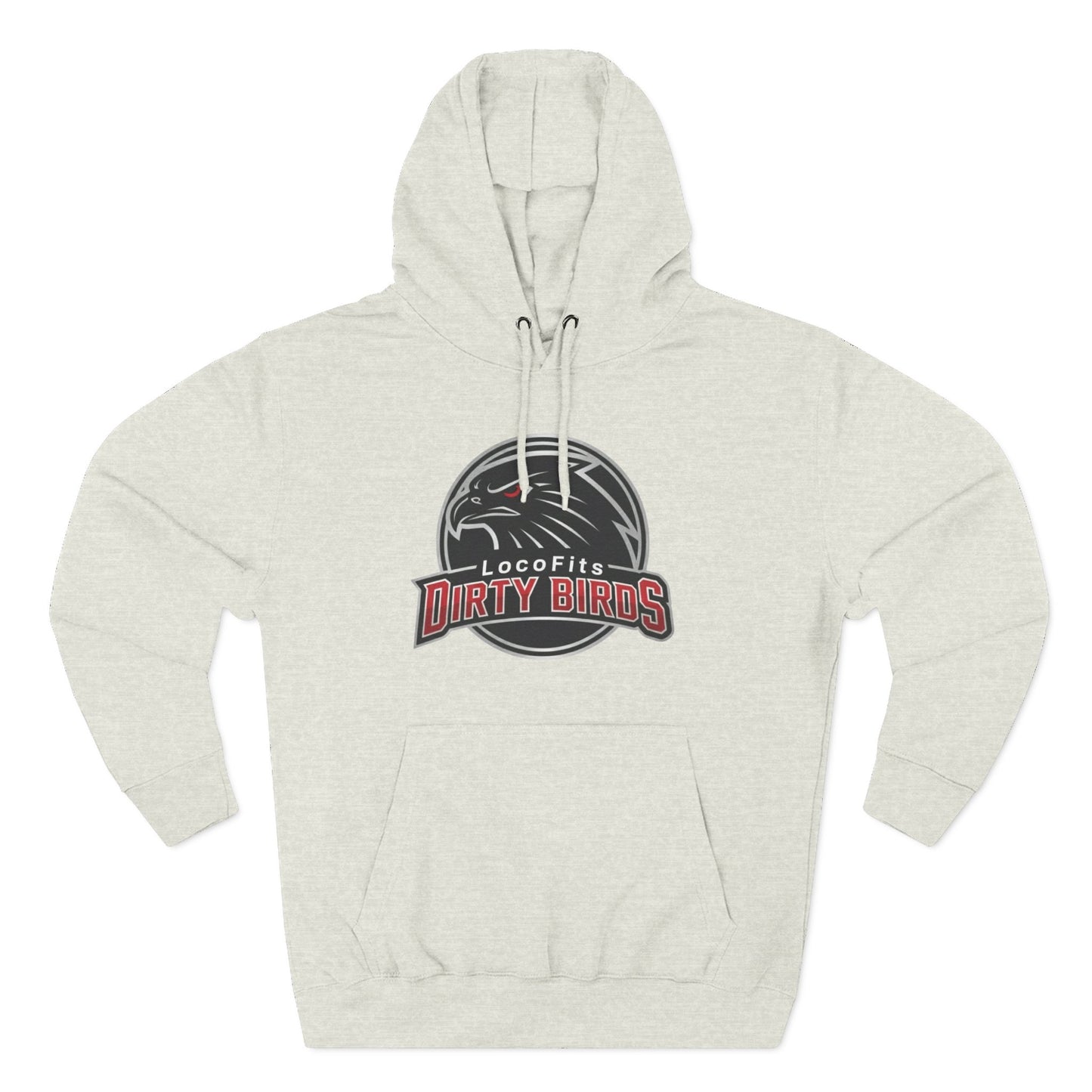 Loco Fits Dirty Birds Three-Panel Fleece Hoodie