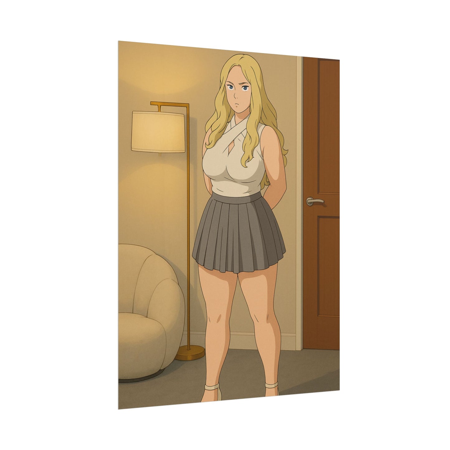 Loco Fits Anime Girls 'You'll be seen now' Poster