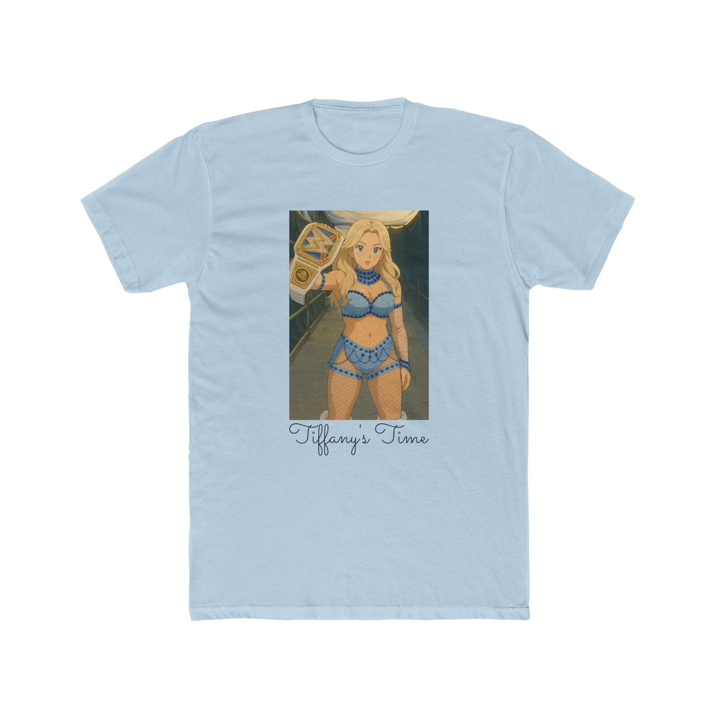 Loco Fits Anime Wrestling 'Tiffany's Time' Cotton Crew Tee