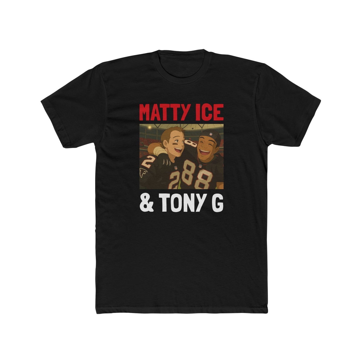 Anime Football 'Matty Ice & Tony G' Cotton Crew Tee