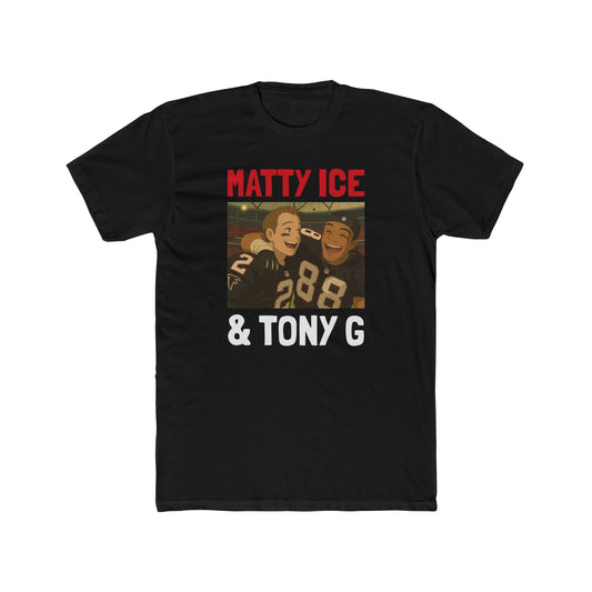 Anime Football 'Matty Ice & Tony G' Cotton Crew Tee