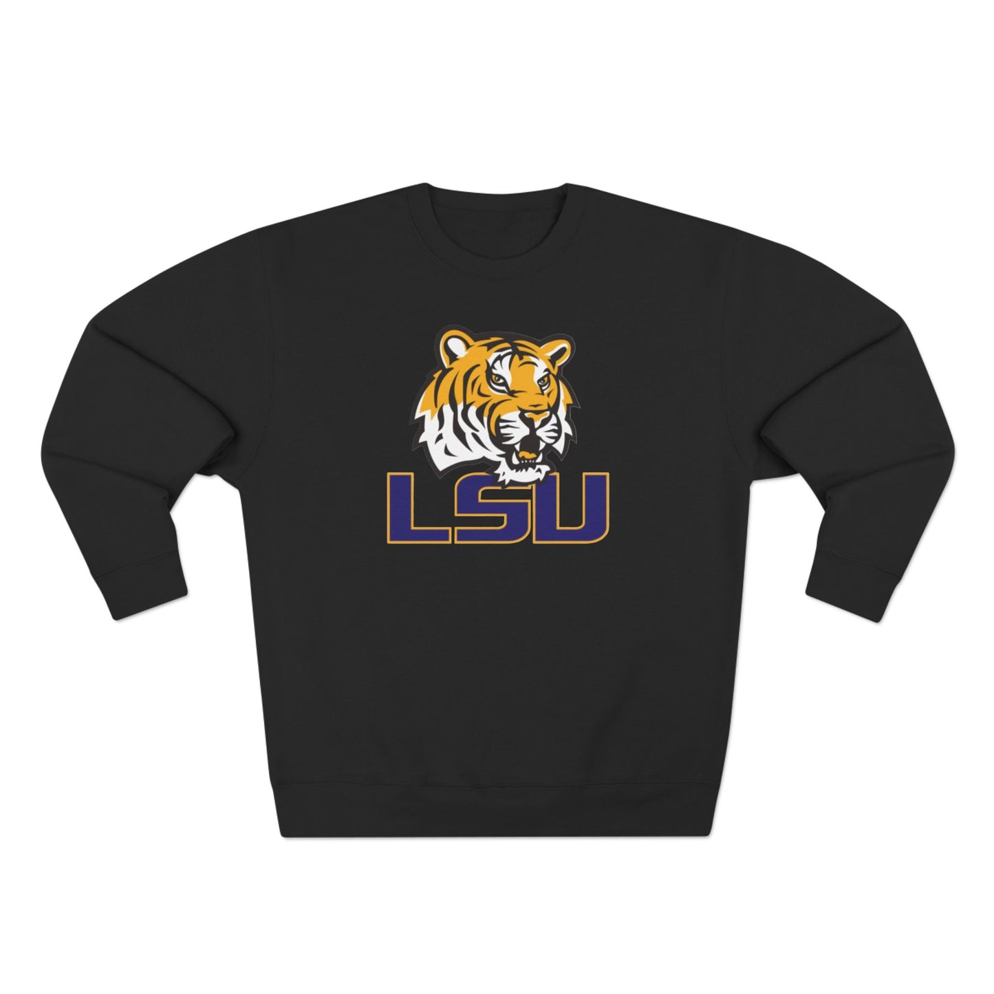 'LSU Tigers Head' Cotton Crewneck Sweatshirt