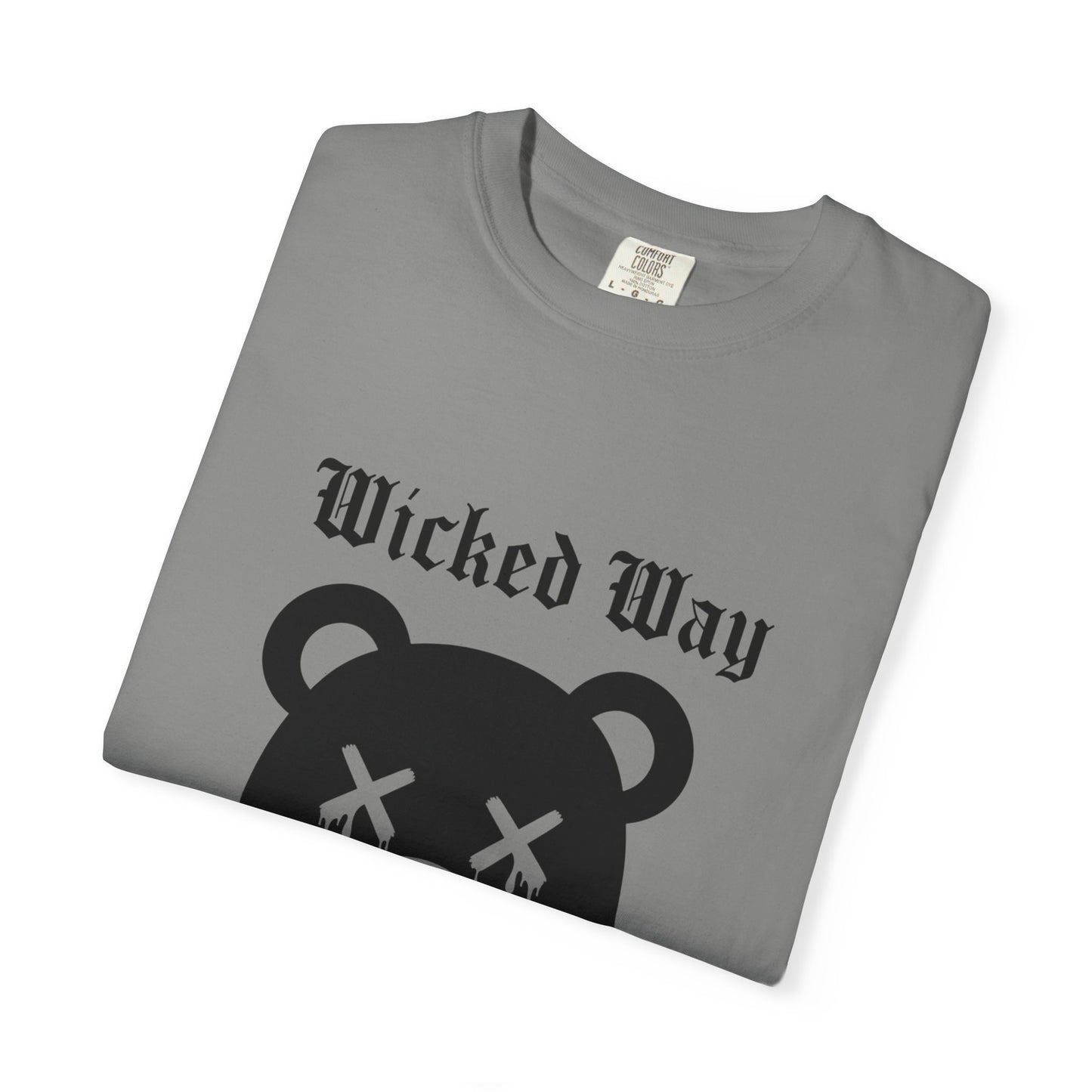 "Wicked Way" Dead Bear Head T-Shirt (Multi Color Options)