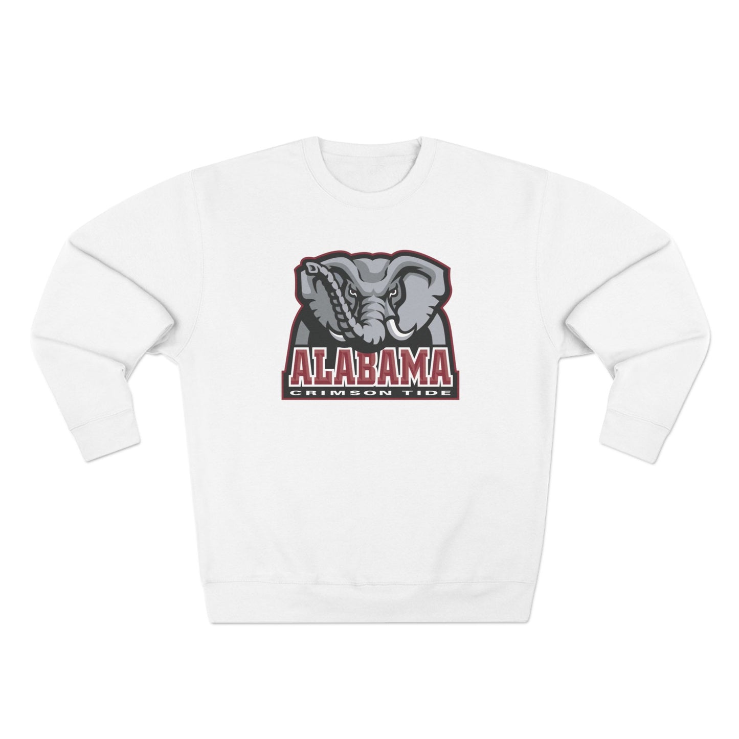 'Alabama Crimson Tide Big Al' Cotton Crewneck Sweatshirt