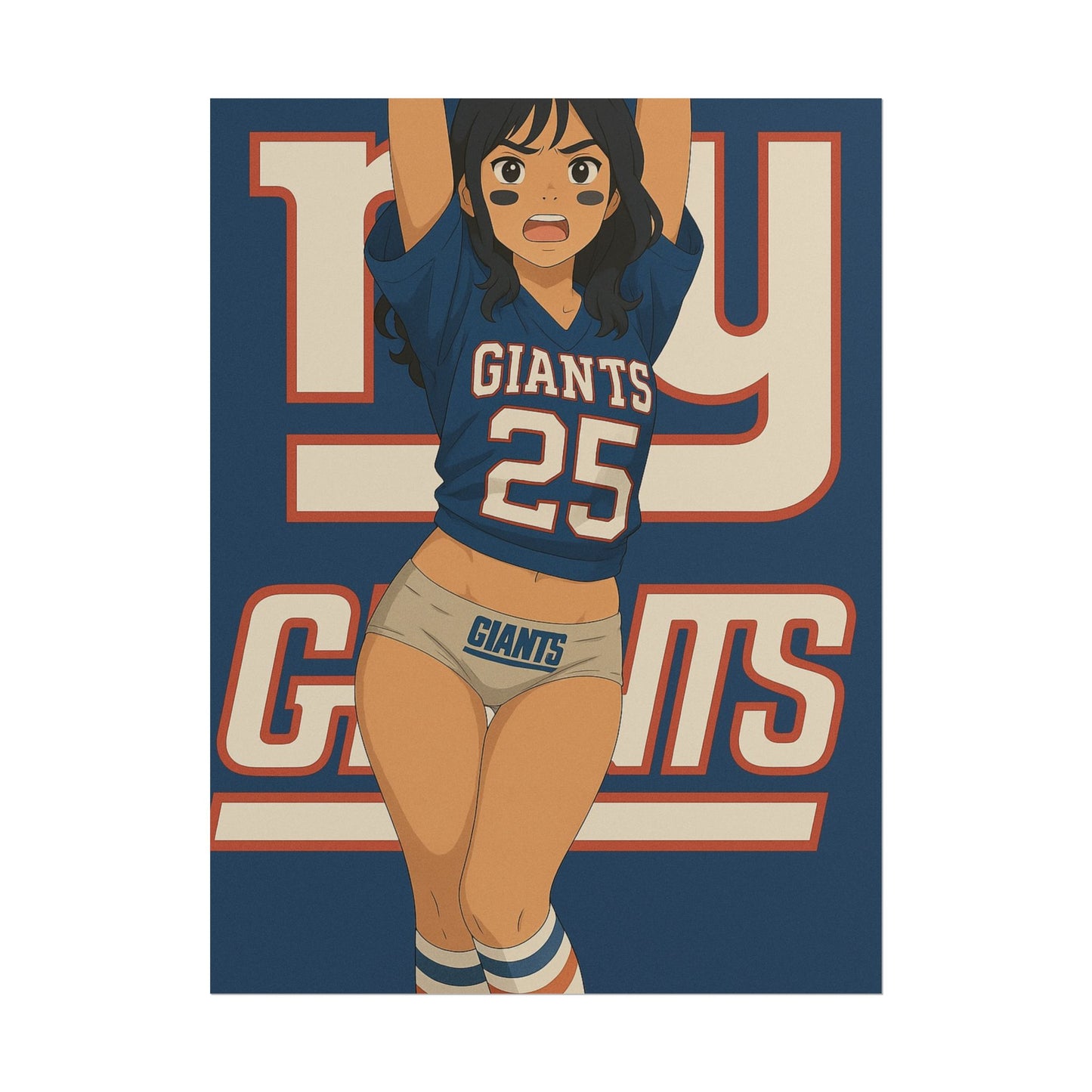 Loco Fits Anime Girls 'Giants Girl 2' Poster