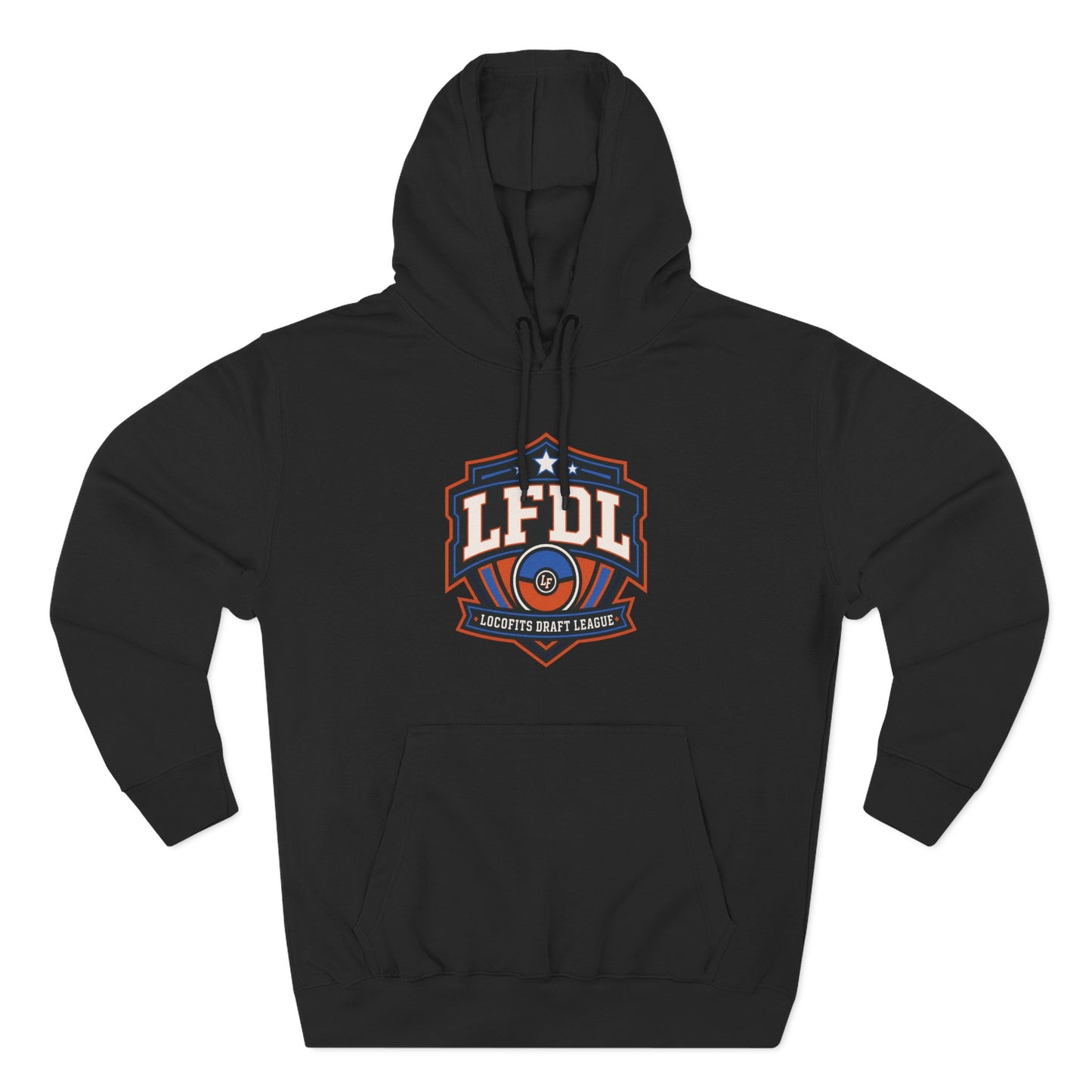 LocoFits Draft League Amsterdam Three-Panel Fleece Hoodie