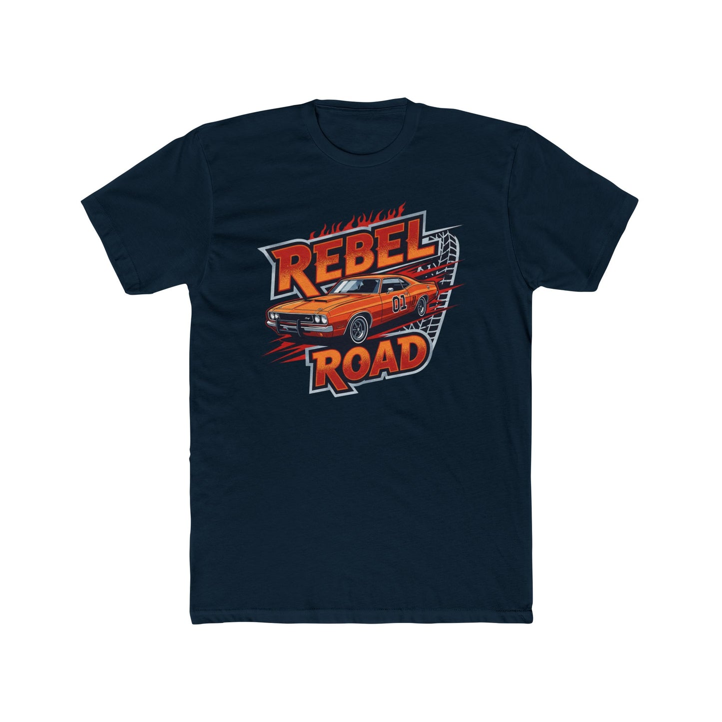 "Rebel Road" Iconic Muscle Graphic Tee