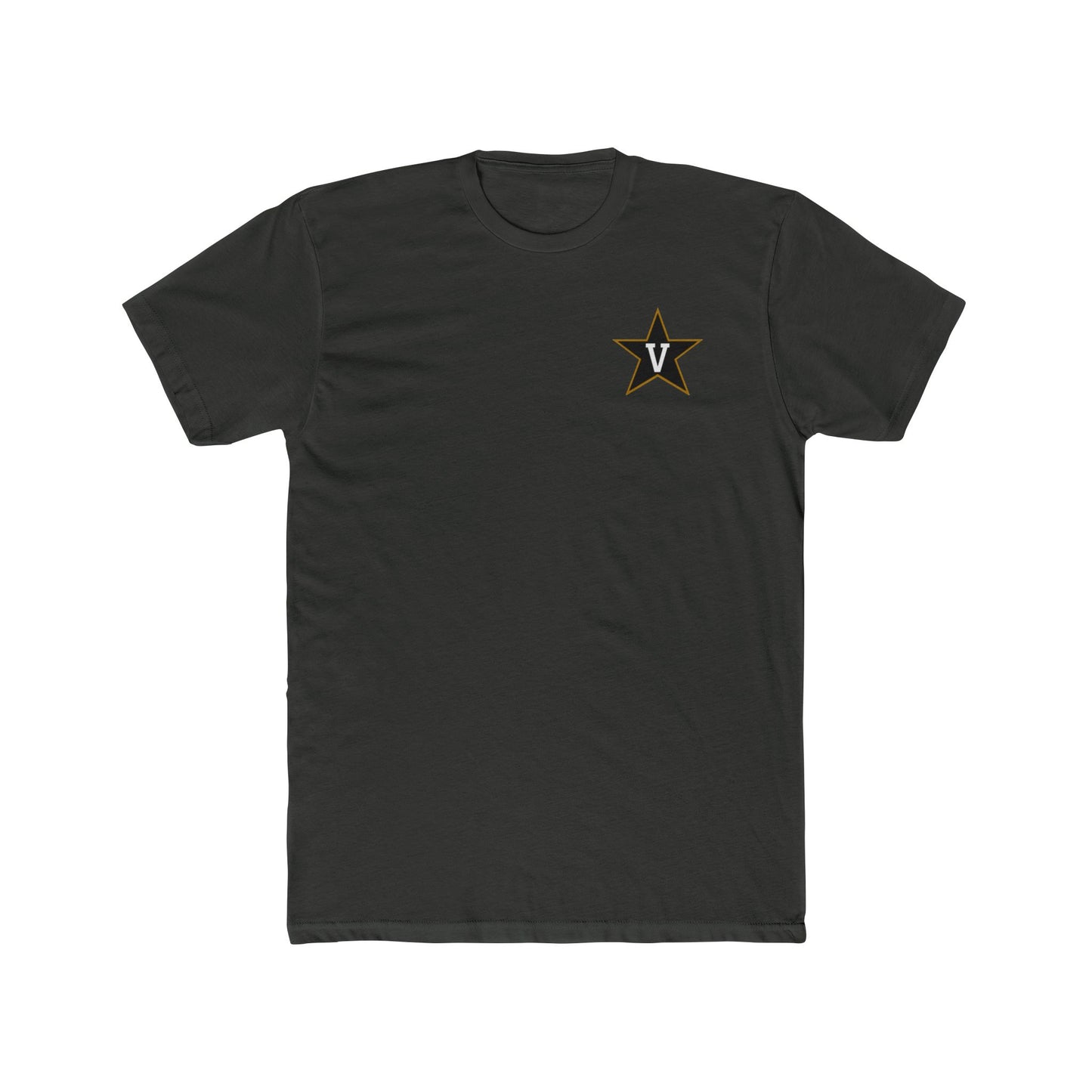 'Vanderbilt Commodores V Star' Pocket Logo Cotton Crew Tee