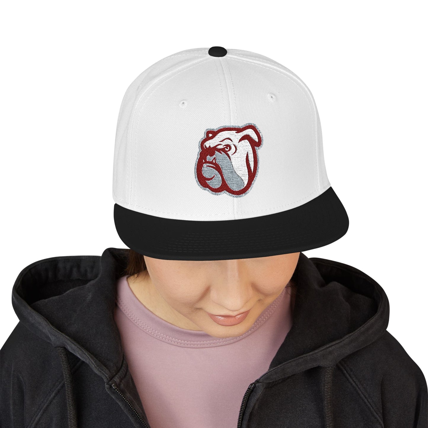 'Mississippi State Bulldog Head' Logo Snapback