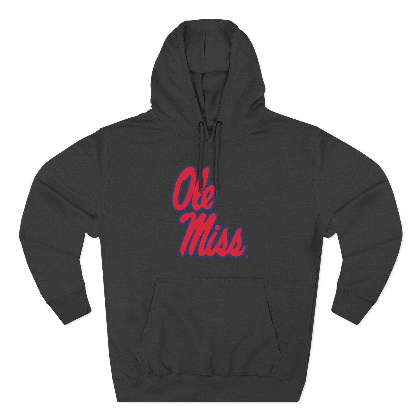 'Ole Miss Script' Three-Panel Fleece Hoodie