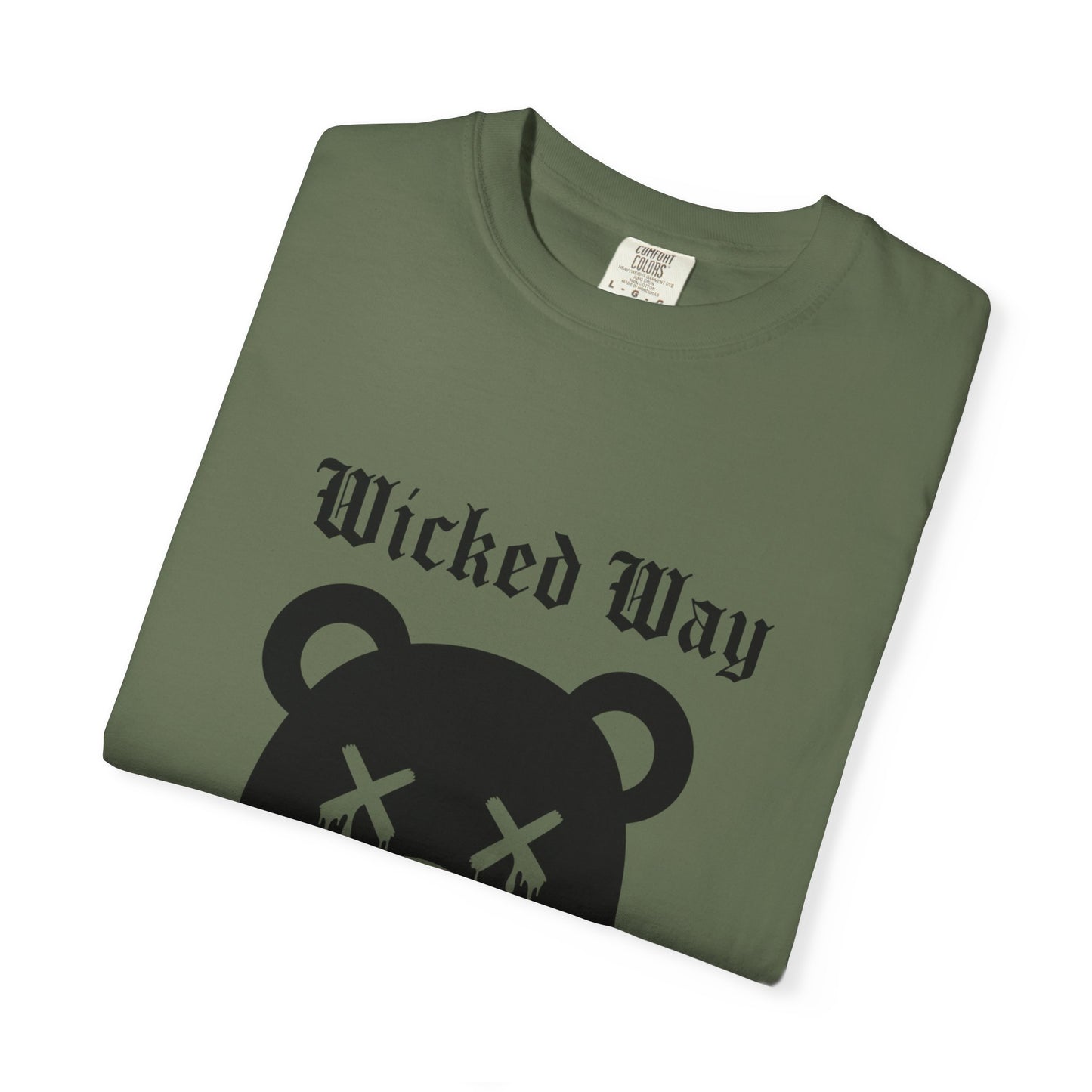"Wicked Way" Dead Bear Head T-Shirt (Multi Color Options)