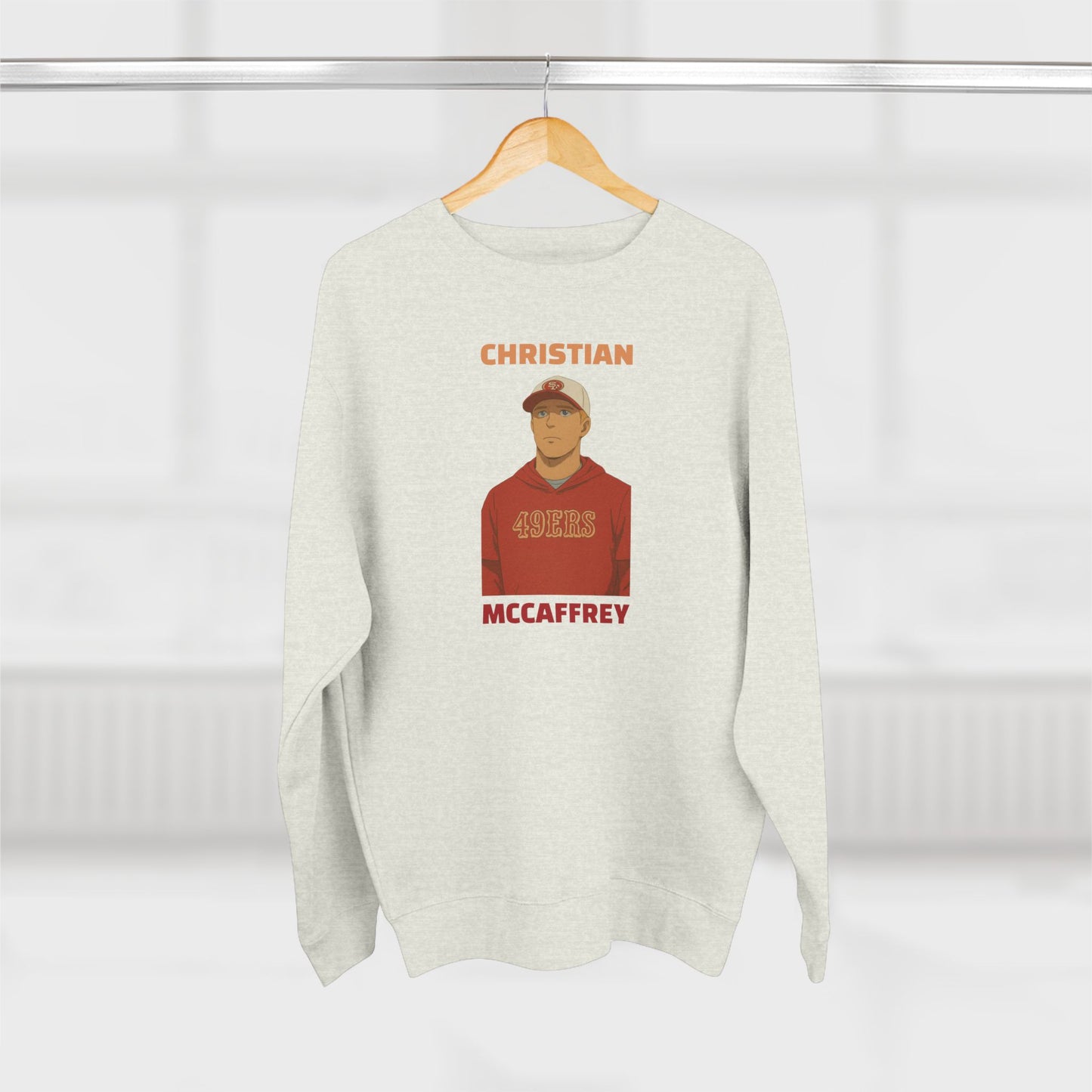 Anime Football 'Christian McCaffrey' Crewneck Sweatshirt