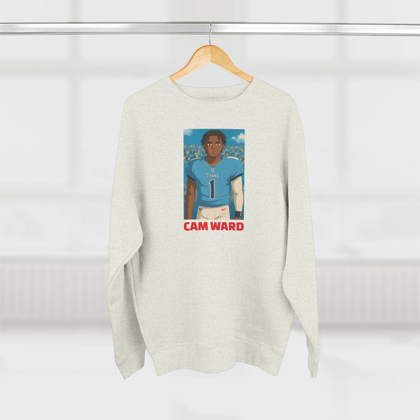 Anime Football 'Cam Ward' Crewneck Sweatshirt