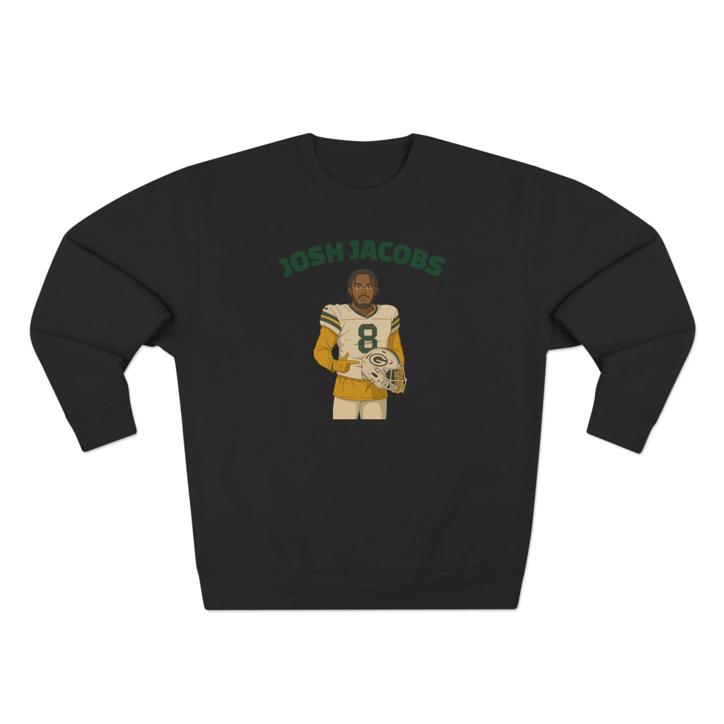 Anime Football 'Josh Jacobs' Crewneck Sweatshirt