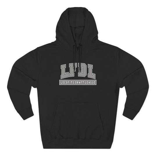 LocoFits Draft League Base Three-Panel Fleece Hoodie