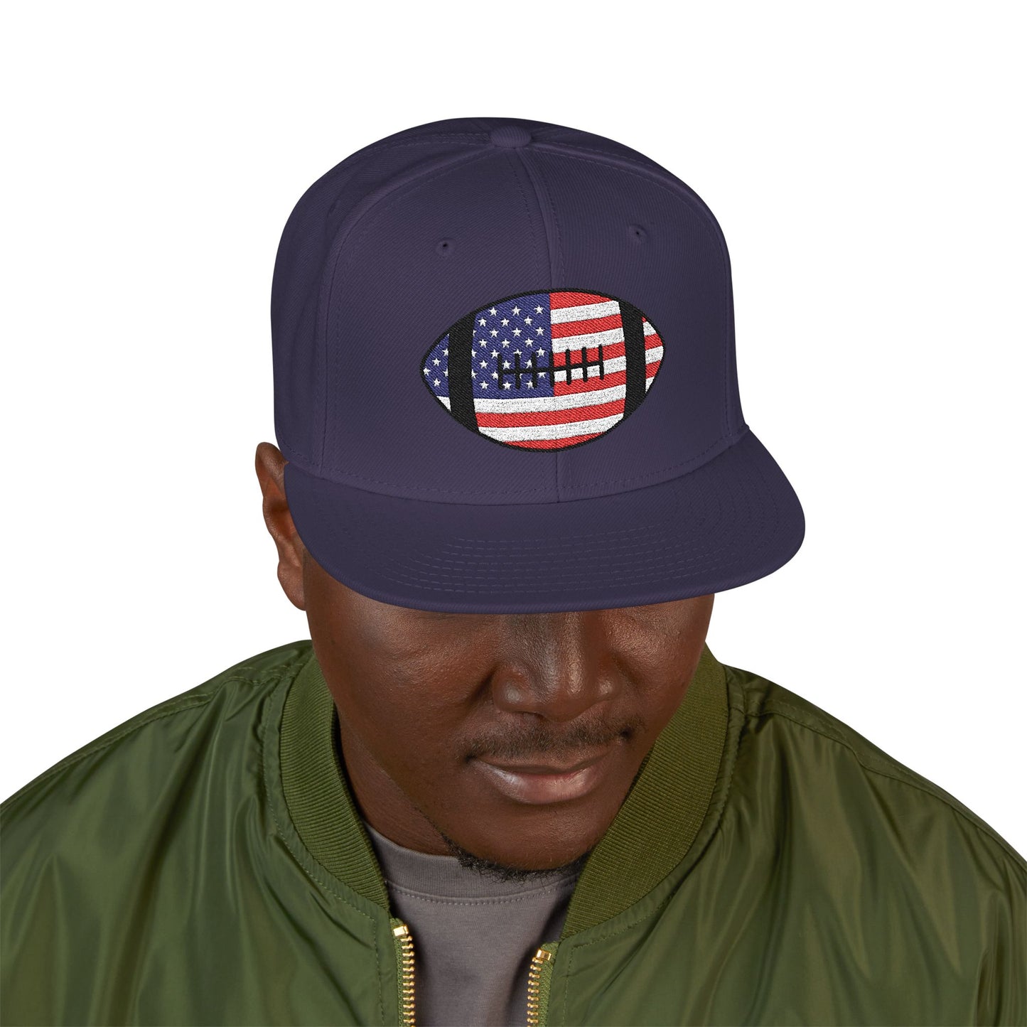 Nation "Wicked Way" American Football Flag Snapback