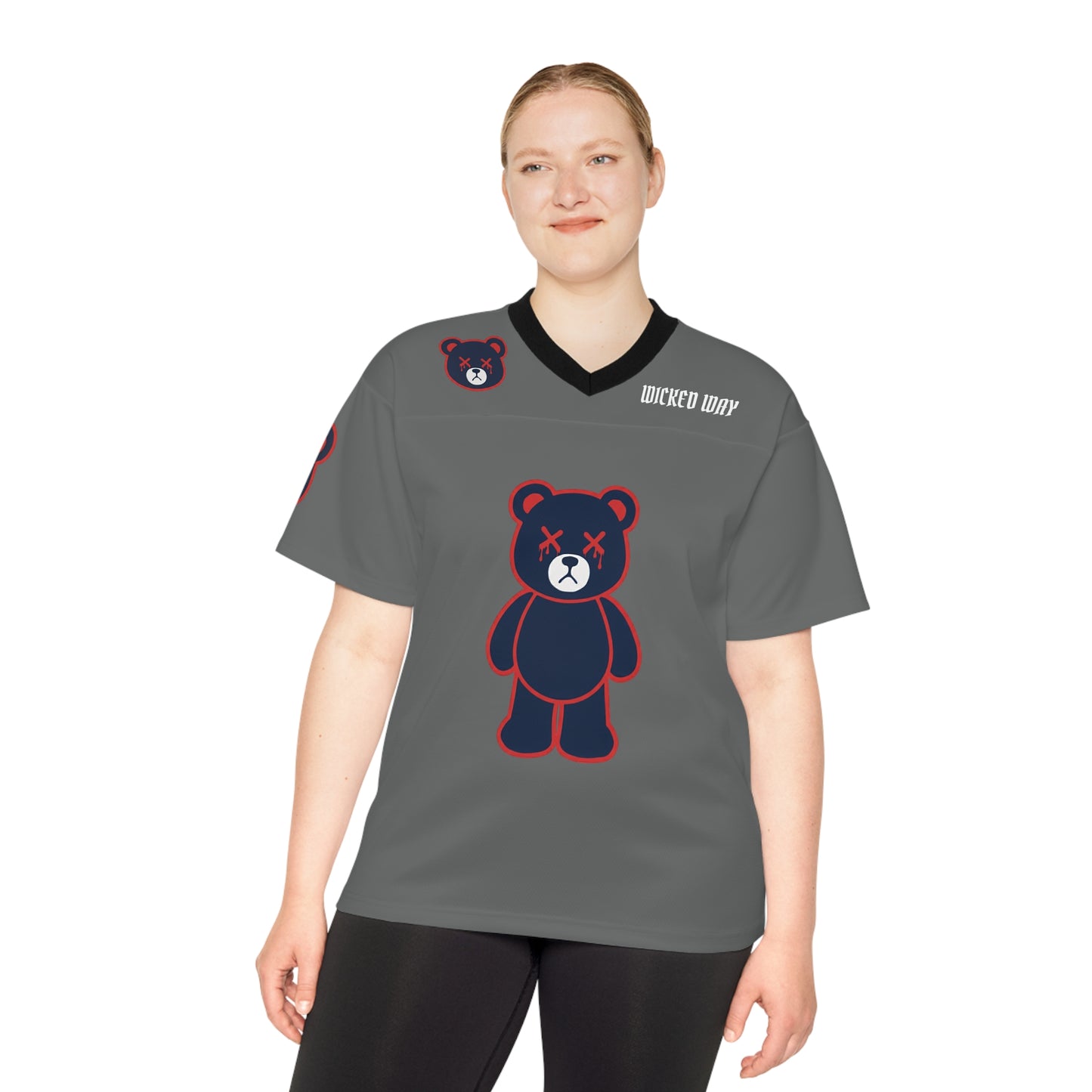 "Wicked Way" #0 Gonzalez Deady Bears Football Jersey