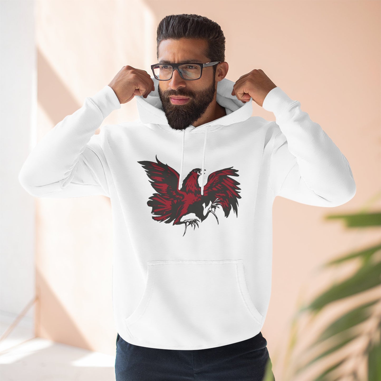 'SC Gamecock' Three-Panel Fleece Hoodie