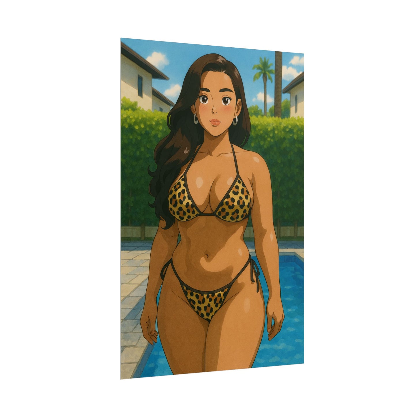 Loco Fits Anime Girls 'Humeda' Poster