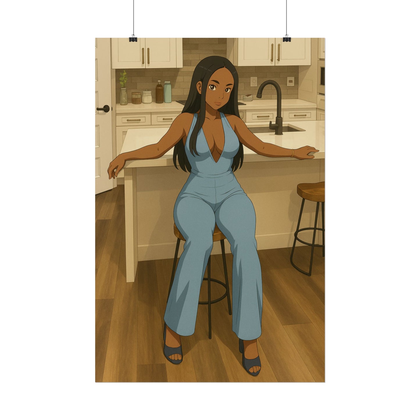 Loco Fits Anime Girls 'Kitchen Snack' Poster