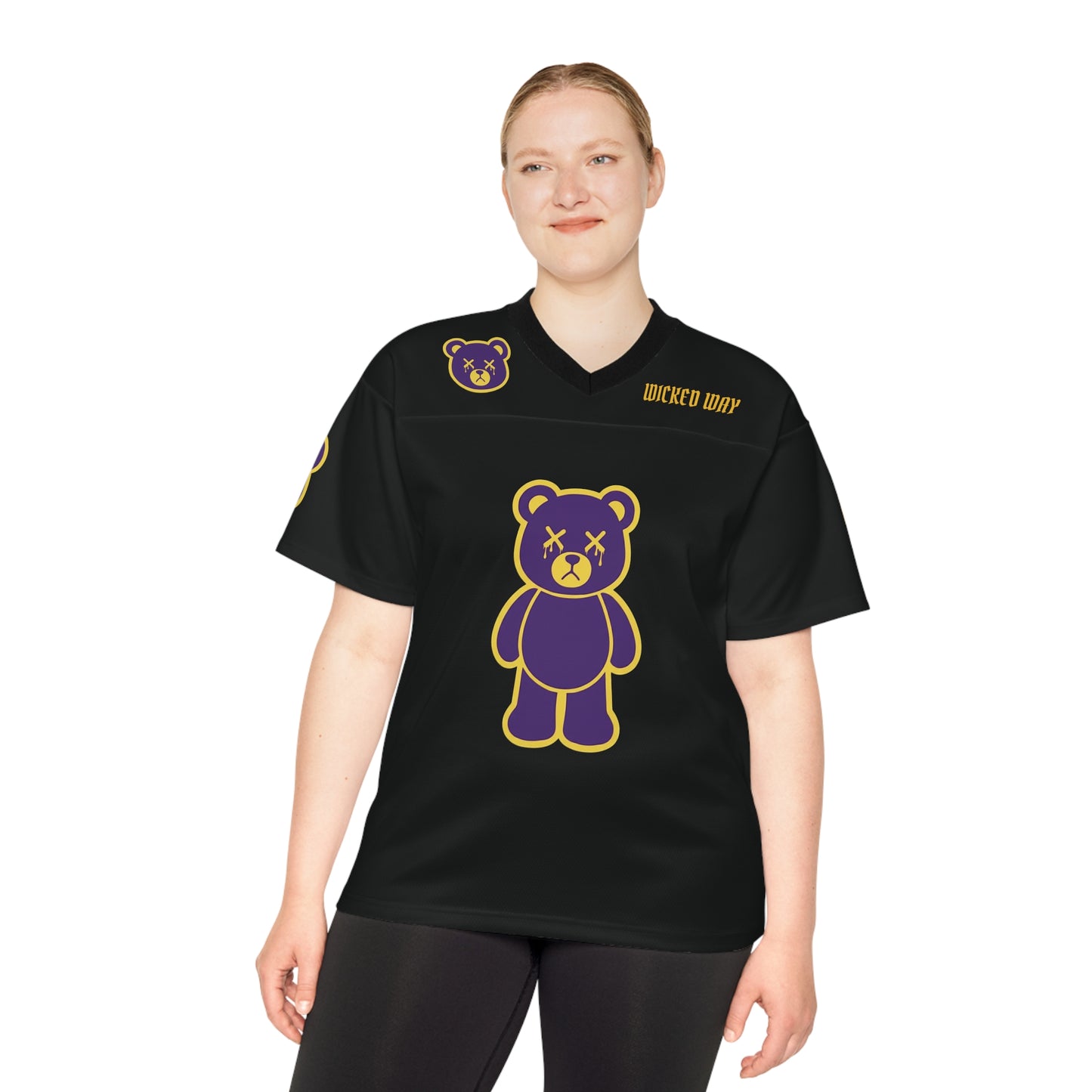 "Wicked Way" #8 Jackson Deady Bears Football Jersey