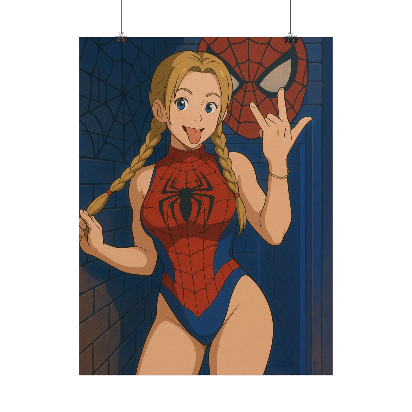 Loco Fits Anime Girls 'Spidey-Girl' Poster