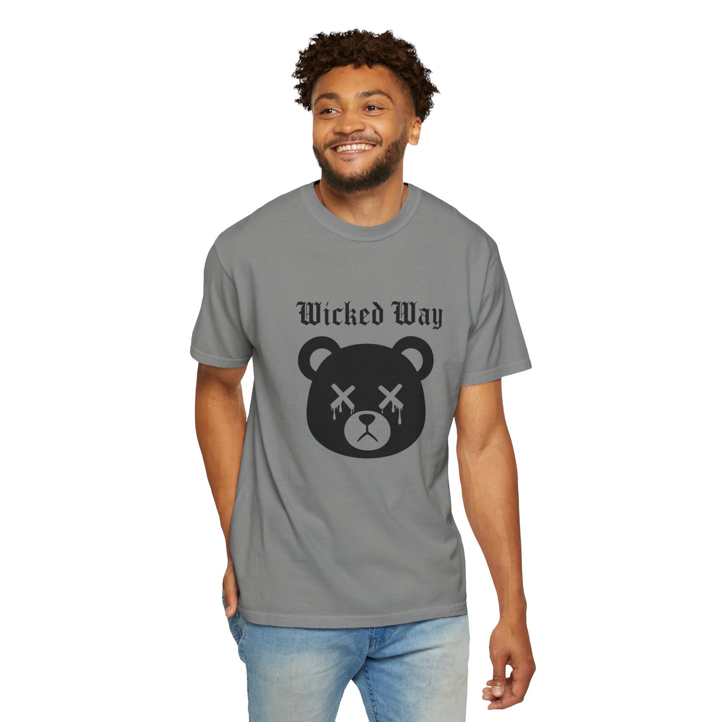 "Wicked Way" Dead Bear Head T-Shirt (Multi Color Options)