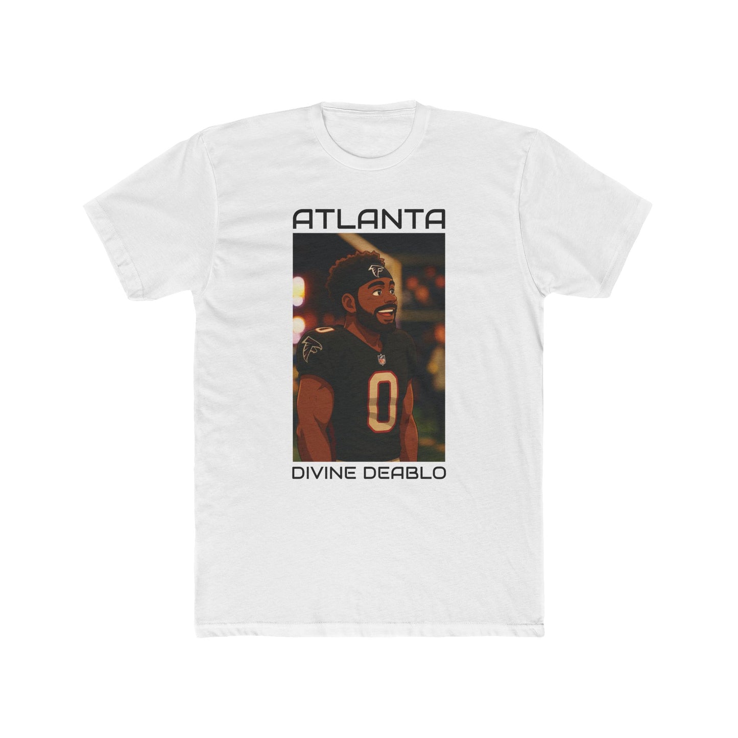Anime Football 'Atlanta Divine Deablo' Cotton Crew Tee