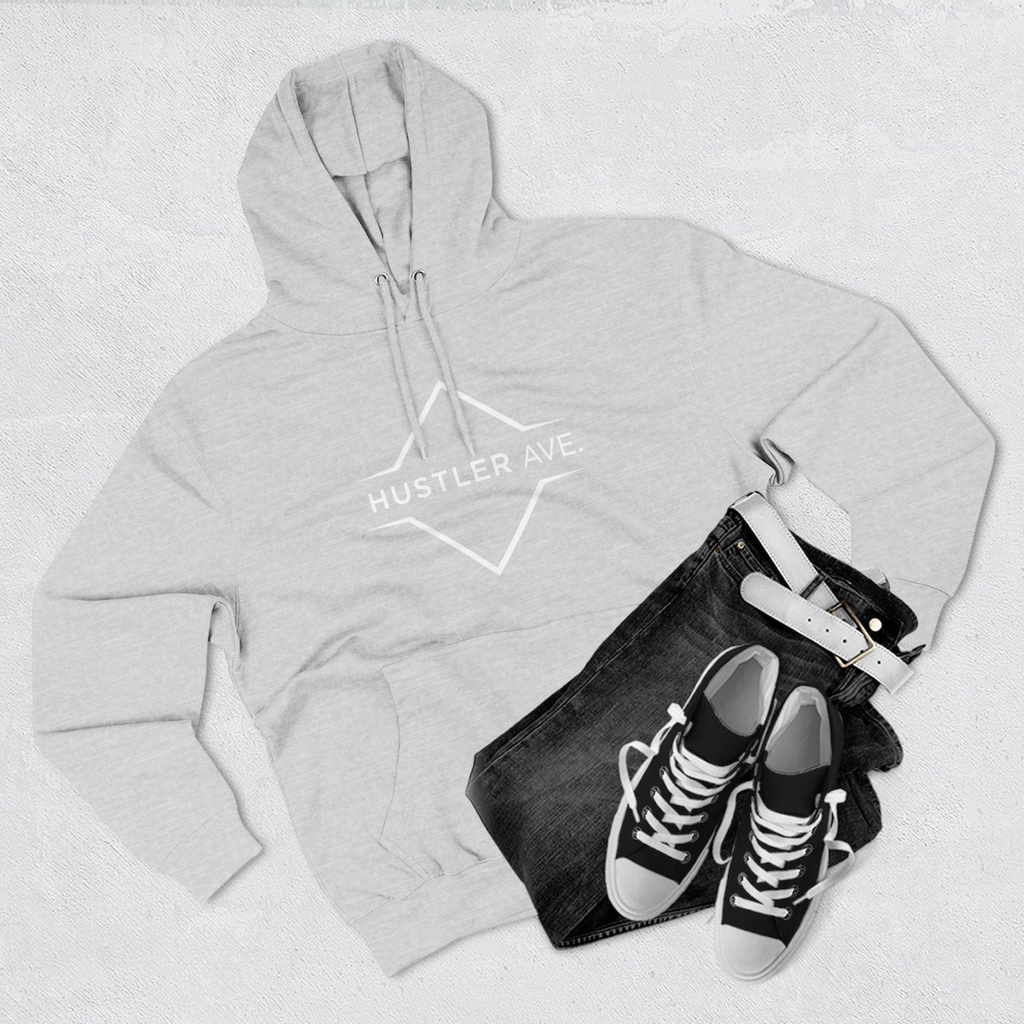 "Hustler Ave" Avalanche Motion Fleece Hoodie