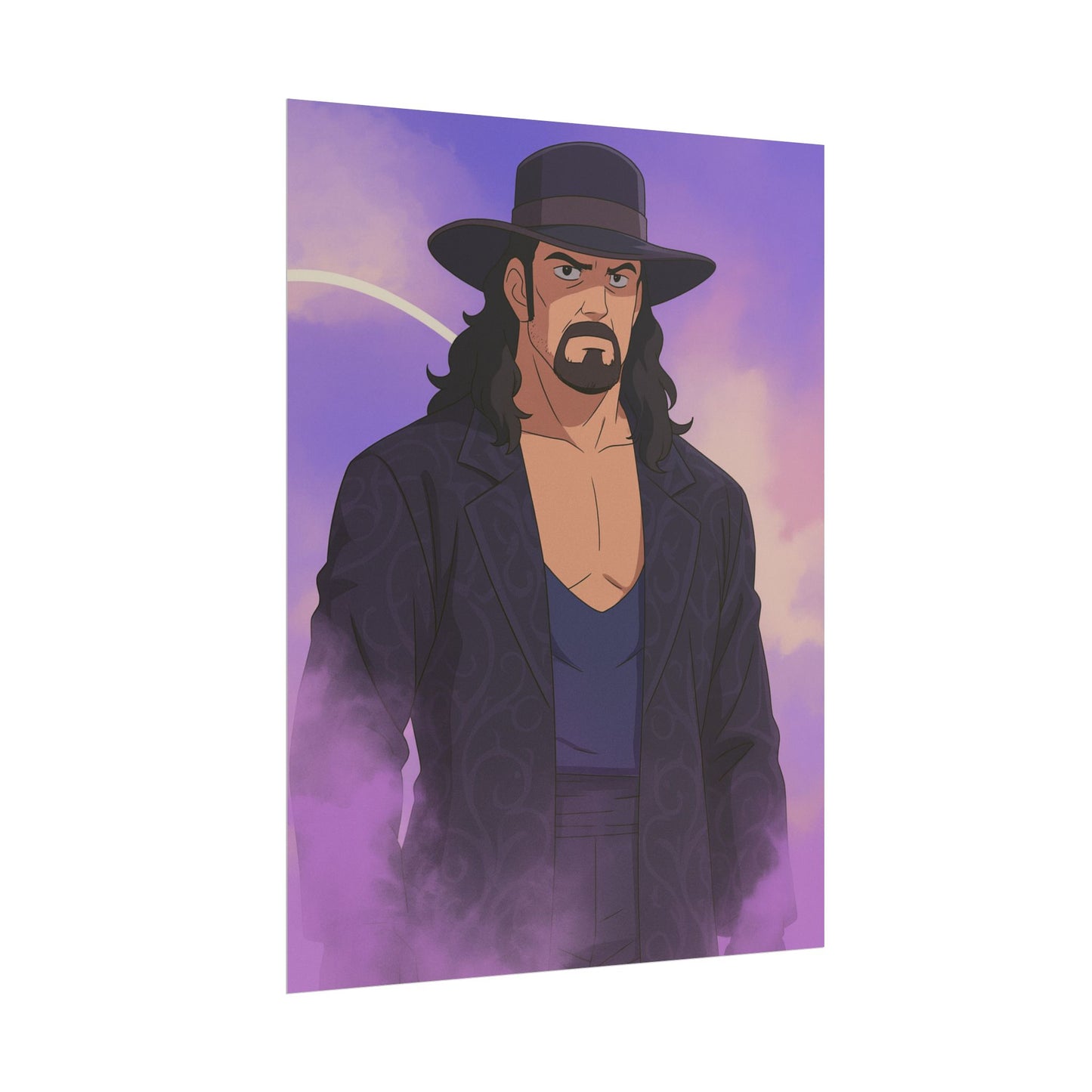 Loco Fits Anime Wrestling 'Here Comes the Deadman' Poster