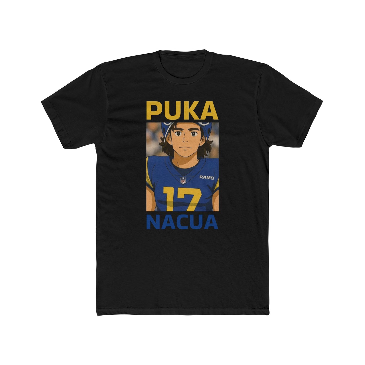 Anime Football 'Puka Nacua' Cotton Crew Tee
