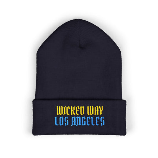 "Wicked Way" Los Angeles Cuffed Beanie