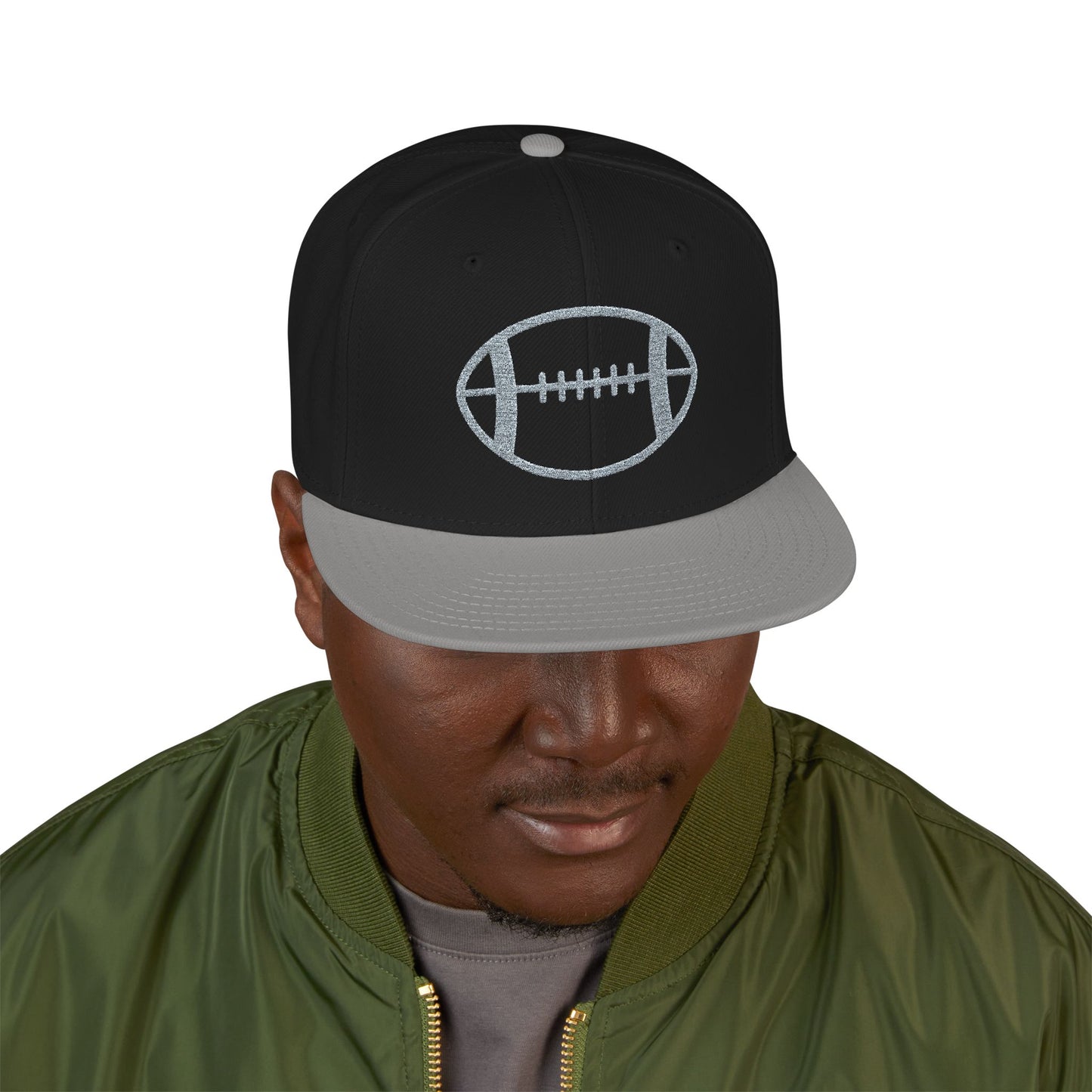 Legends "Wicked Way" Football Grey Logo Snapback