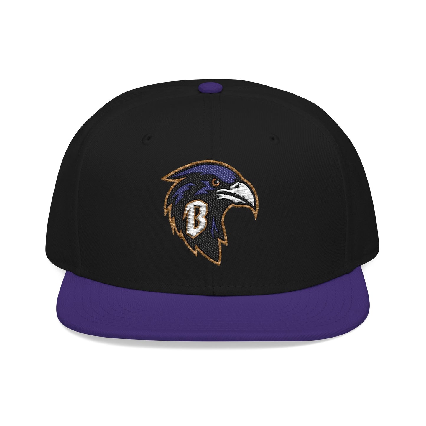 Loco Fits "NFL Baltimore Ravens B Concept Logo" Snapback (Embroidery)