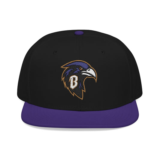 Loco Fits "NFL Baltimore Ravens B Concept Logo" Snapback (Embroidery)
