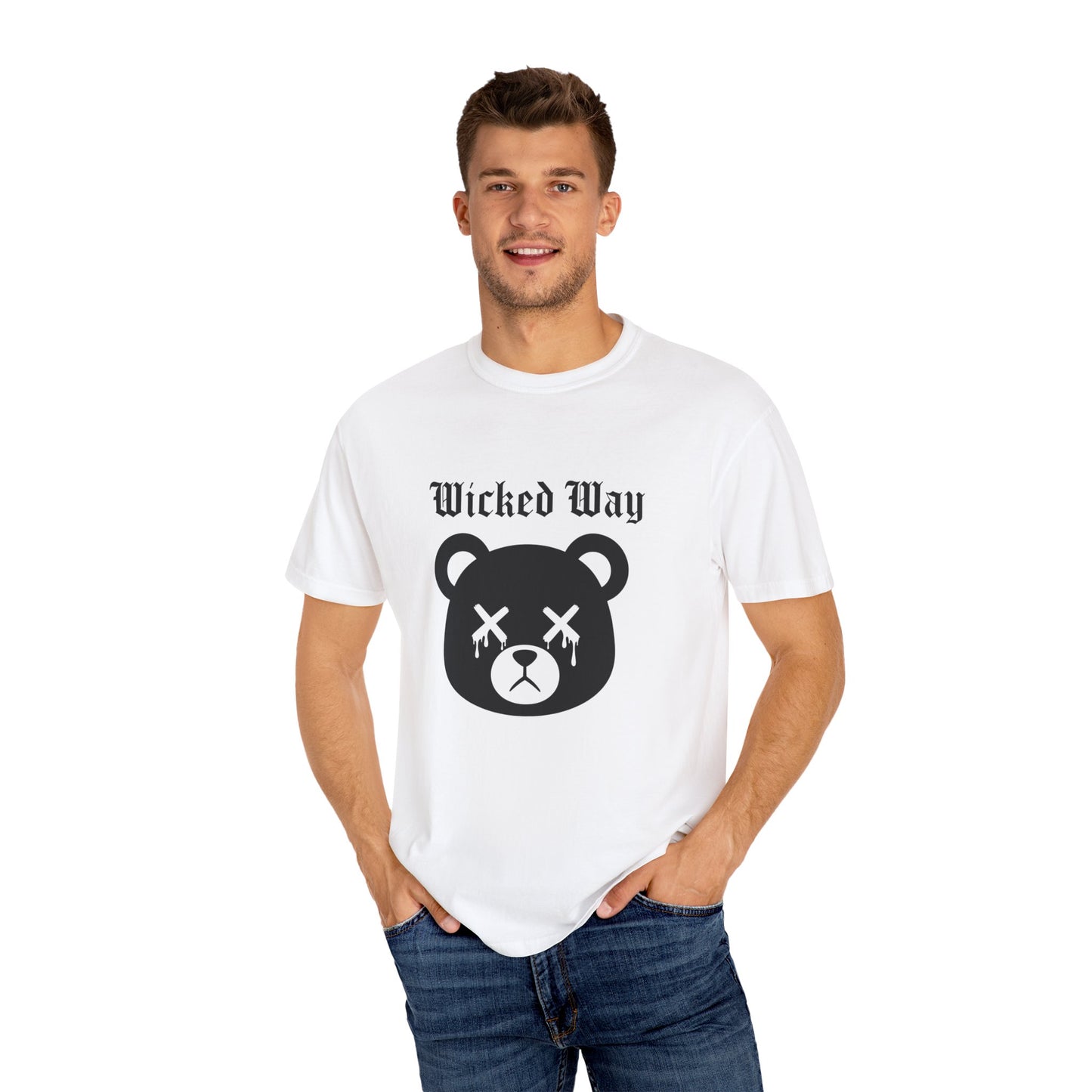 "Wicked Way" Dead Bear Head T-Shirt (Multi Color Options)