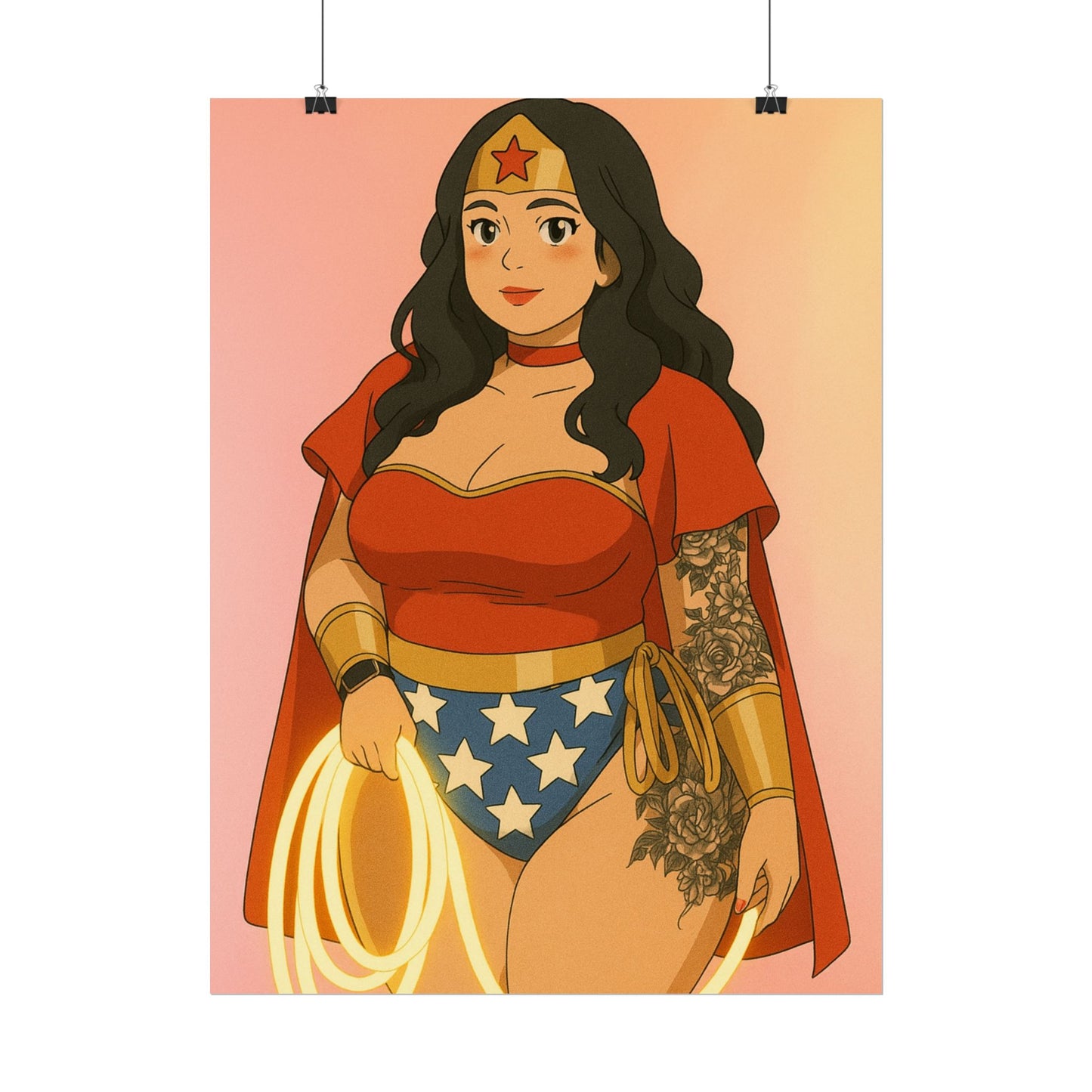 Loco Fits Anime Girls 'Lasso Of Truth' Poster