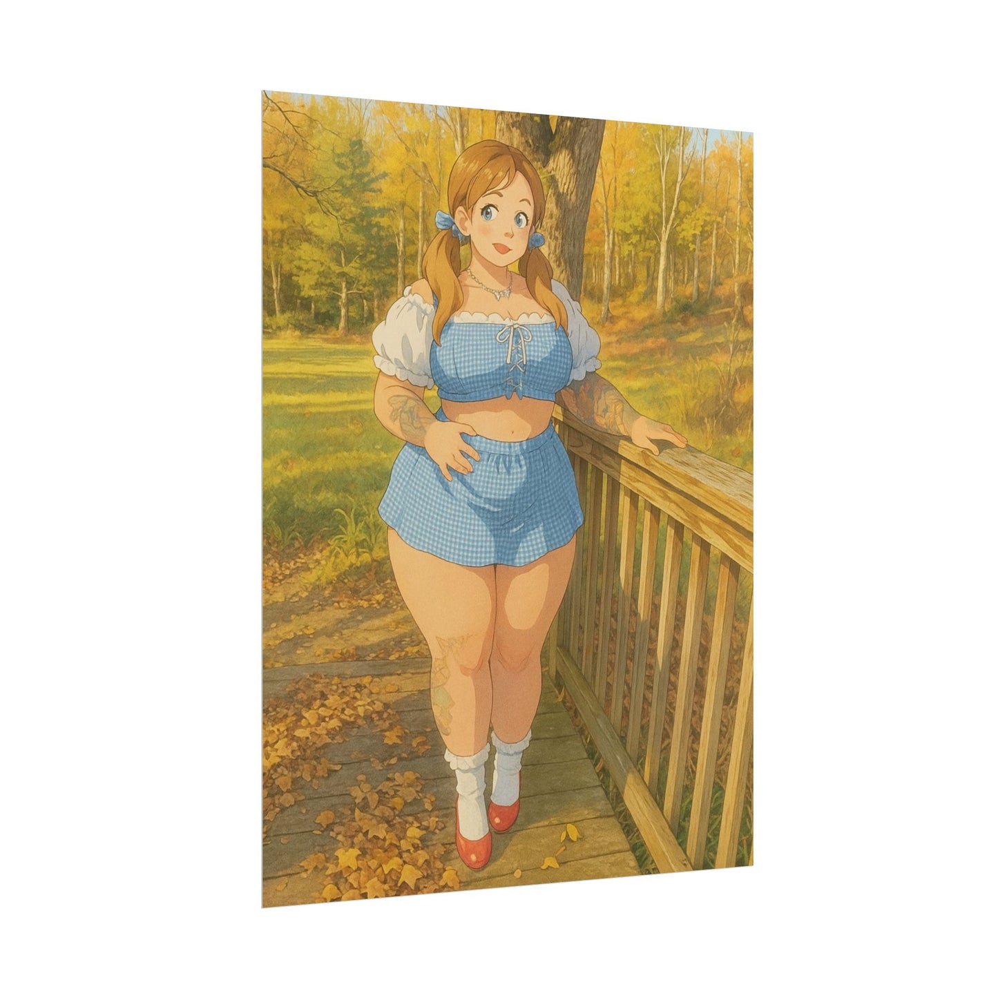 Loco Fits Anime Girls 'Not in Kansas Anymore' Poster