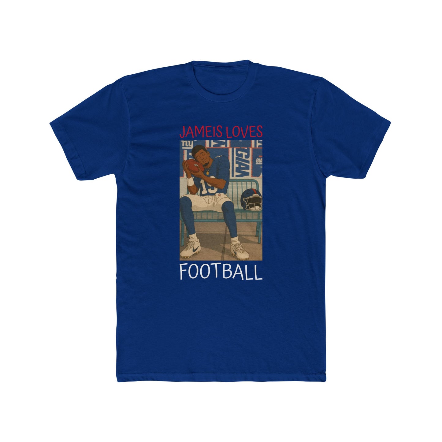 Anime Football 'Jameis Loves Football' Cotton Crew Tee