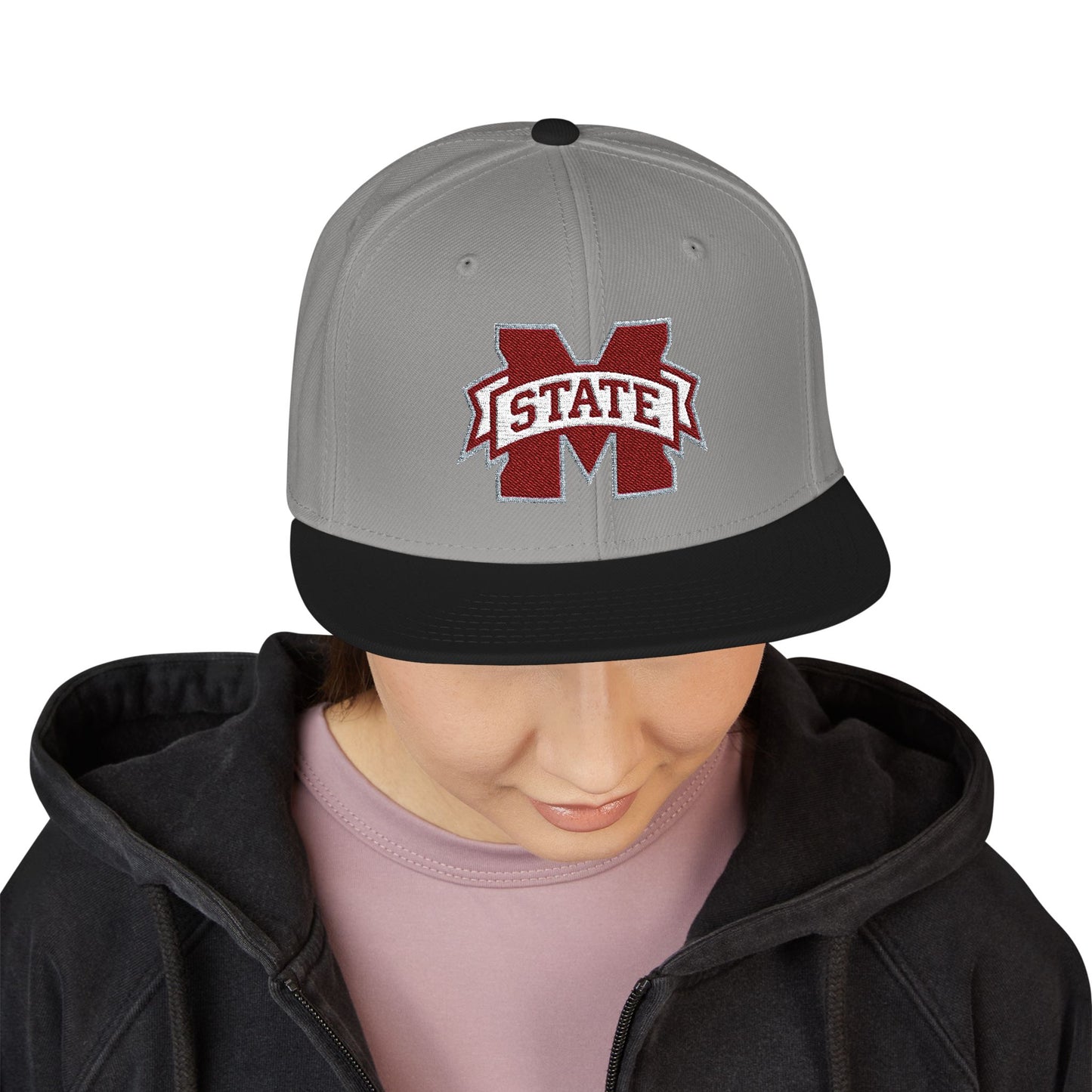 'Mississippi State M' Logo Snapback
