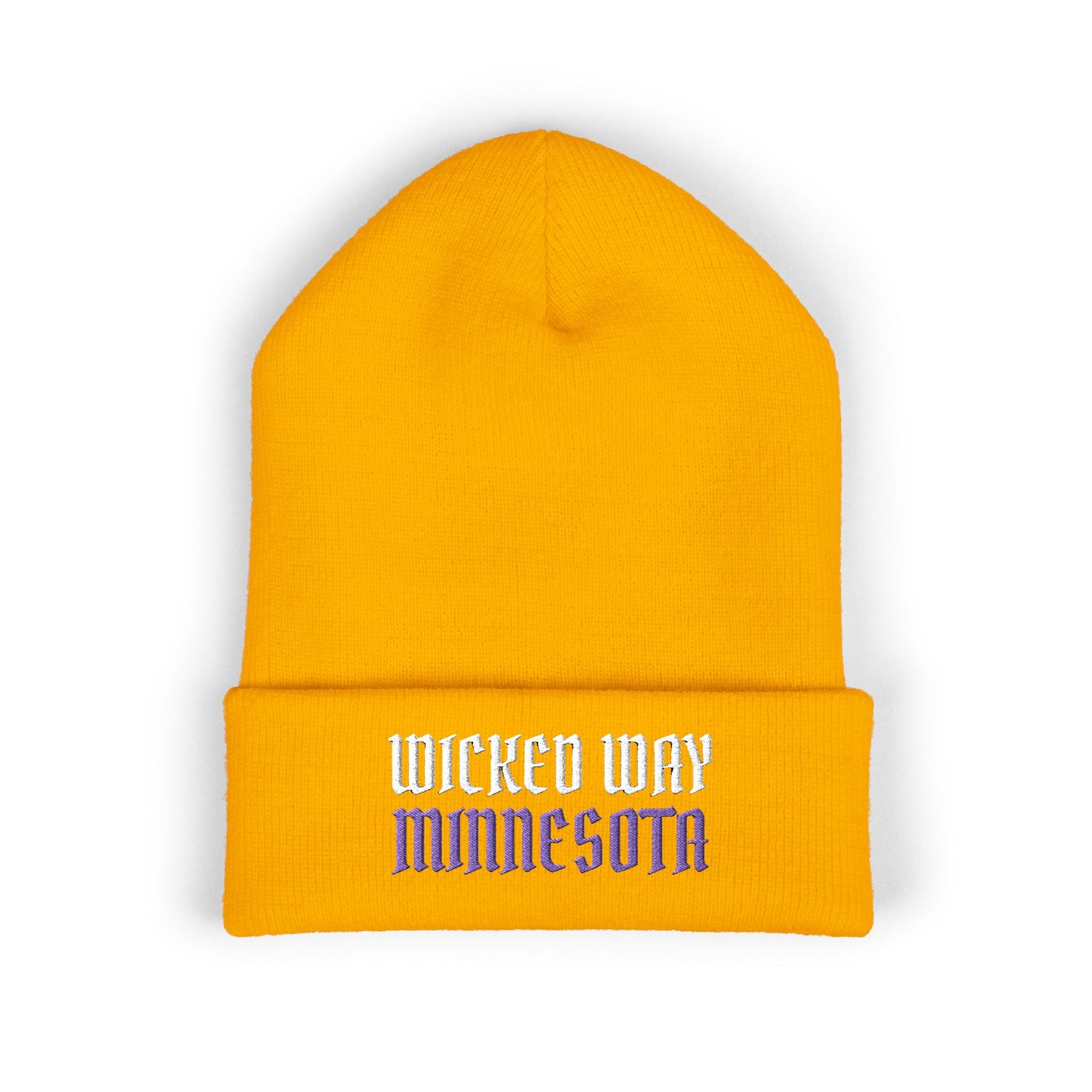 "Wicked Way" Minnesota Cuffed Beanie