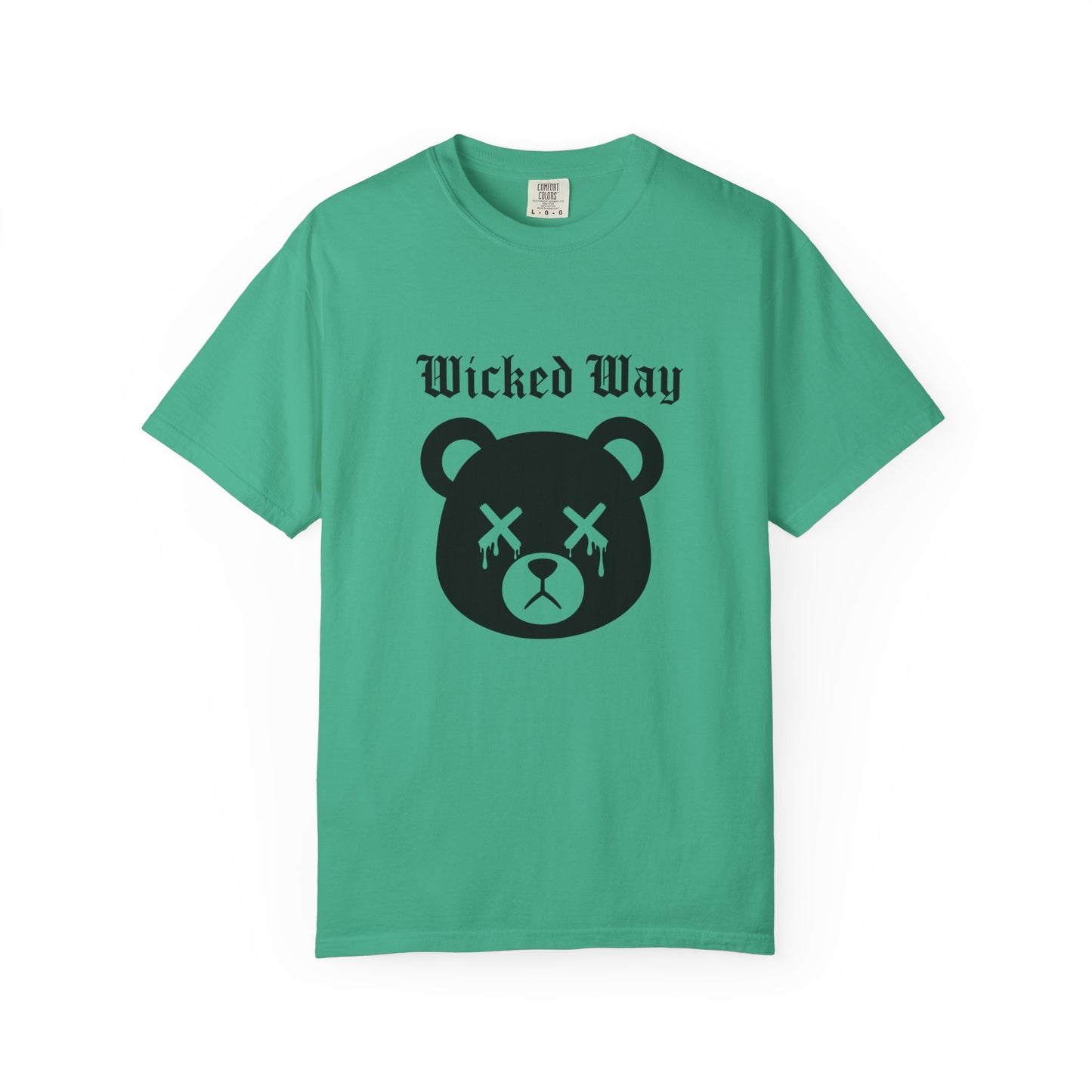"Wicked Way" Dead Bear Head T-Shirt (Multi Color Options)