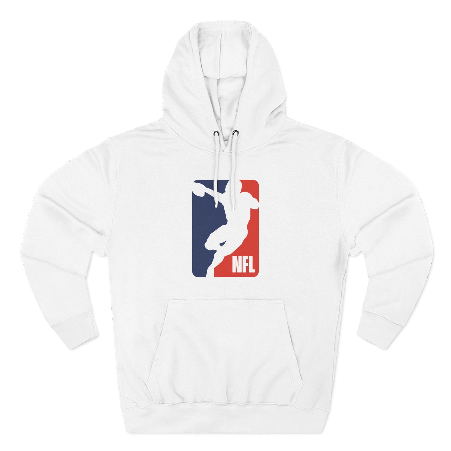 Loco Fits 'NFL Concept Logo' Three-Panel Fleece Hoodie