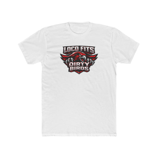 Loco Fits Dirty Birds Alt Logo Cotton Crew Tee