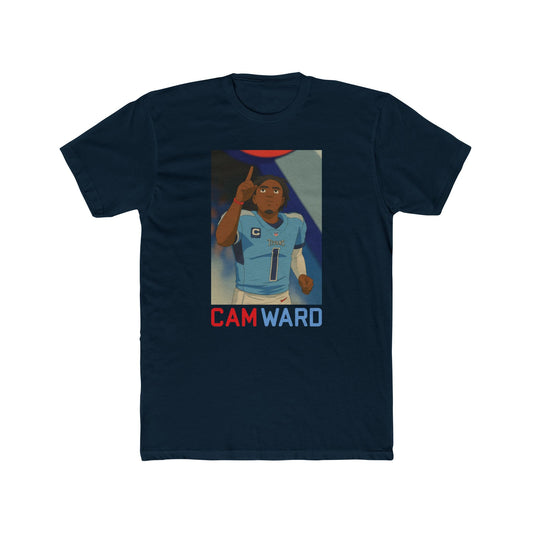 Anime Football 'Cam Ward' Cotton Crew Tee