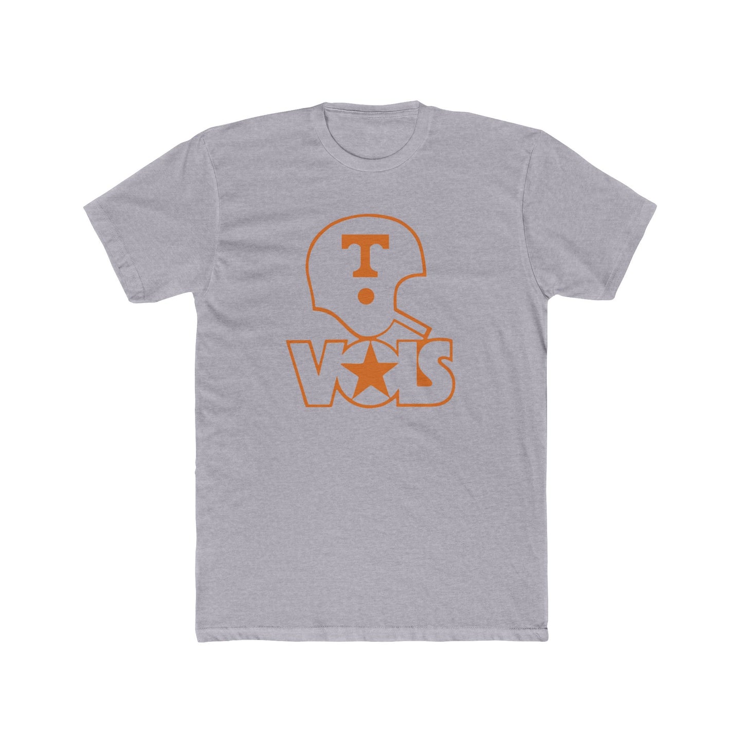 'Vols Football Helmet' Cotton Crew Tee