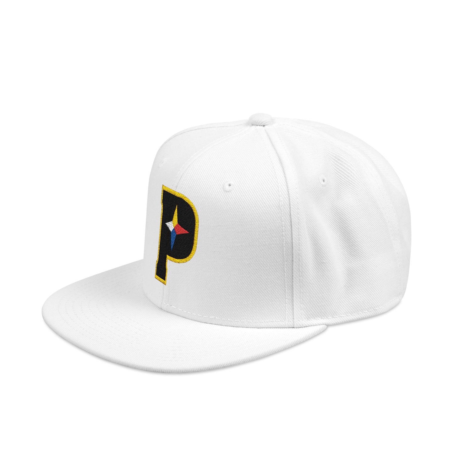 Loco Fits "NFL Pittsburgh Steelers Letter P Concept Logo" Snapback (Embroidery)