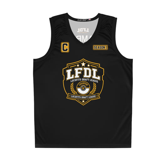 LocoFits Draft League Champion Season I #1 Basketball Jersey