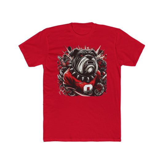'Georgia Bulldogs Cool Portrait' Cotton Crew Tee