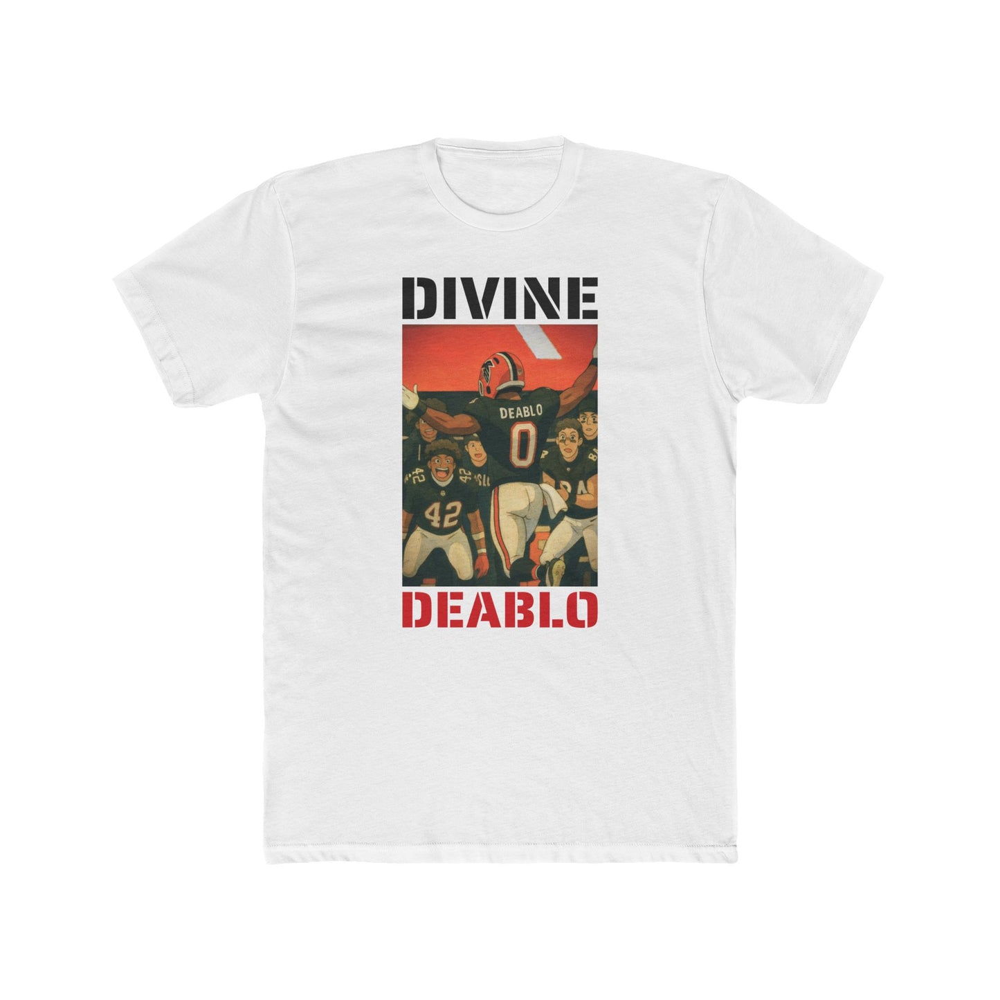 Anime Football 'Divine Deablo' Cotton Crew Tee